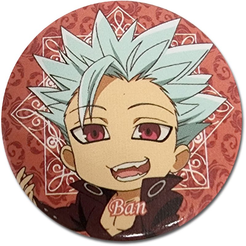 The Seven Deadly Sins - Ban Button 1.25''