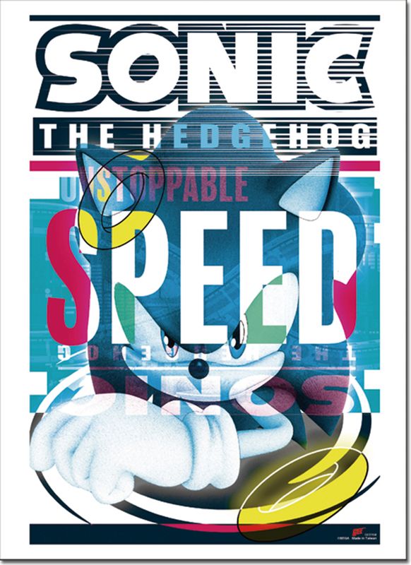 Sonic The Hedgehog - Remix Composition #A Wall Scroll