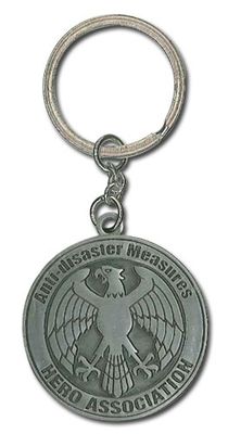 One Punch Man - Hero Association Metal Keychain