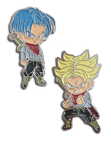 Dragon Ball Super - Future Trunks & Ss Future Trunks Enamel Pins