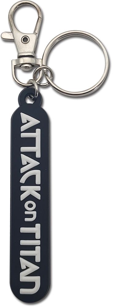 Attack On Titan Manga - Logo Pvc Keychain