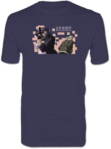 Ghost In The Shell - Motoko Men'S Screen Print T-Shirt M