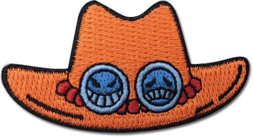 One Piece - Ace Hat Patch 2'' X 1''