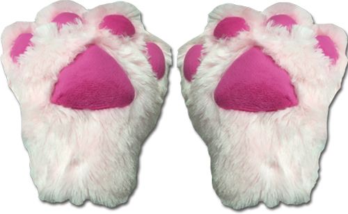 Great Eastern - Pink Paw Plush Glove