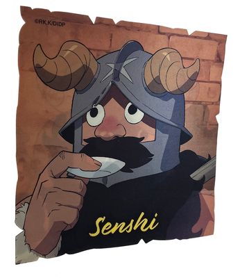 Delicious In Dungeon - Senshi 3D Motion Reflective Car Sticker