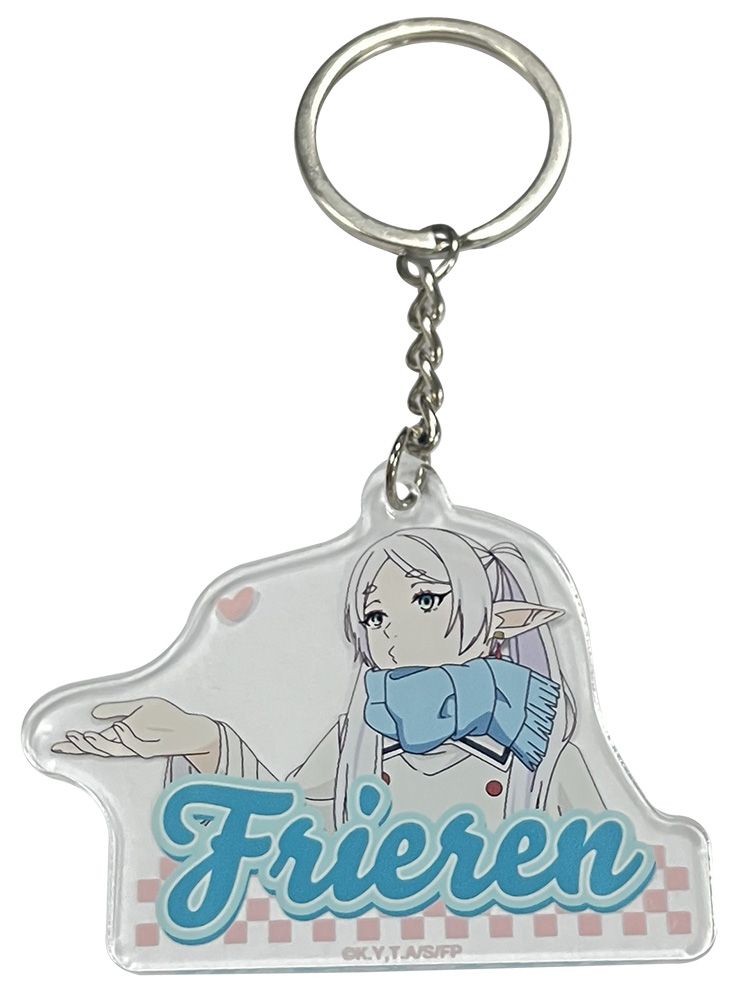 Friren Beyond Journey'S End - Frieren Throw Kiss Acrylic Keychain