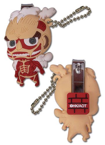 Attack On Titan - Titan Sd Pvc Nail Clipper Keychain