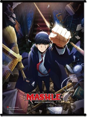 Mashle: Magic And Muscles - Mash Burnedead Wall Scroll