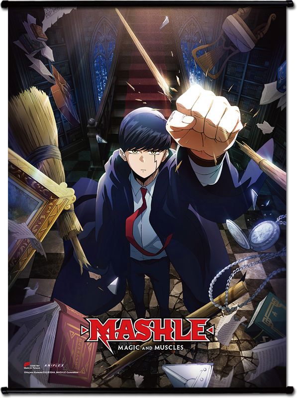 Mashle: Magic And Muscles - Mash Burnedead Wall Scroll