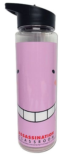 Assassination Classroom - Koro Pink Face Tritan Water Bottle