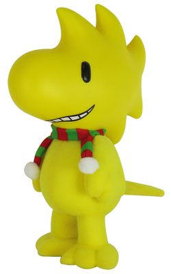 Peanuts - Woodstock Striped Scarf Figurekey Plush 6'' H