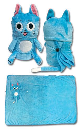 Fairy Tail - S7 Happy Throw Blanket