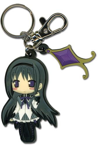 Madoka Magica Homura Pvc Keychain