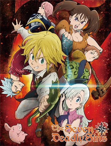 The Seven Deadly Sins - Group 2 Sublimation Throw Blanket