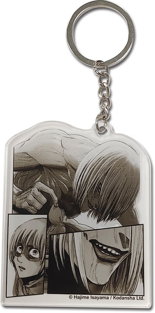 Attack On Titan Manga - Female Titan Manga Keychain