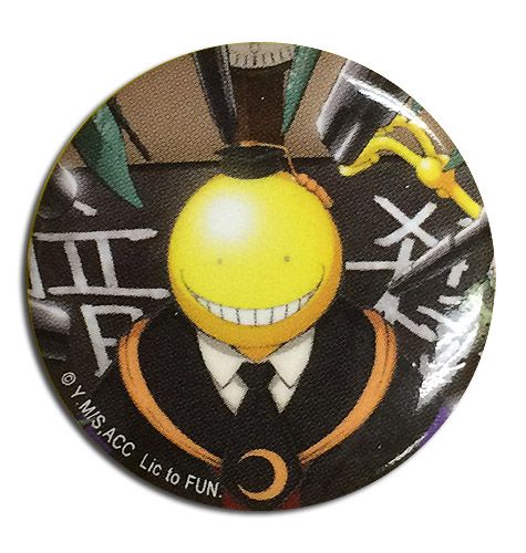 Assassination Classroom - Koro Sensei Key Art Button 1.25''