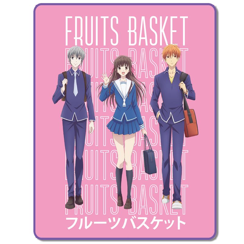 Fruits Basket - Group Throw Blanket