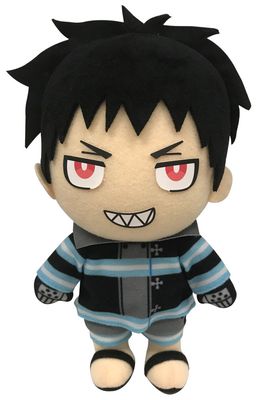 Fire Force- Shinra Fireman Uniform Plush 8''H