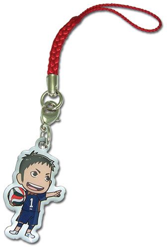 Haikyu!! - Daichi Metal Cell Phone Charm