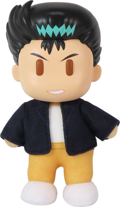 Yu Yu Hakusho - Yusuke 3 Plastic Head Moveable Plush 4.5''