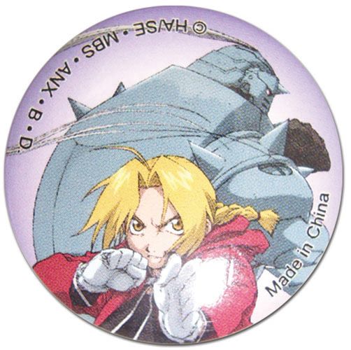 Fullmetal Alchemist - Ed & All Button 1.25'' Fullmetal Alchemist - Ed & All Button 1.25''