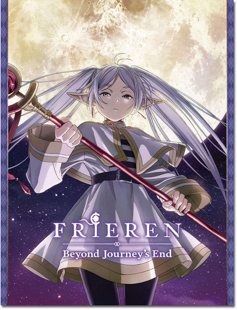 Frieren - Frieren Beyond Journey'S End - Teaser Visual # 1 Sublimation Throw Blanket Frieren - Frieren Beyond Journey'S End - Teaser Visual # 1 Sublimation Throw Blanket