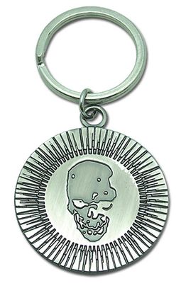 Death Note Skull Icon Metal Keychain