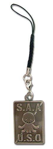 Assassination Classroom - S.A.A.U.S.O. Emblem Cell Phone Charm