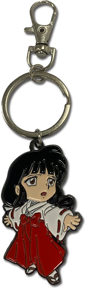 Inuyasha- Sd Kikyo Metal Keychain