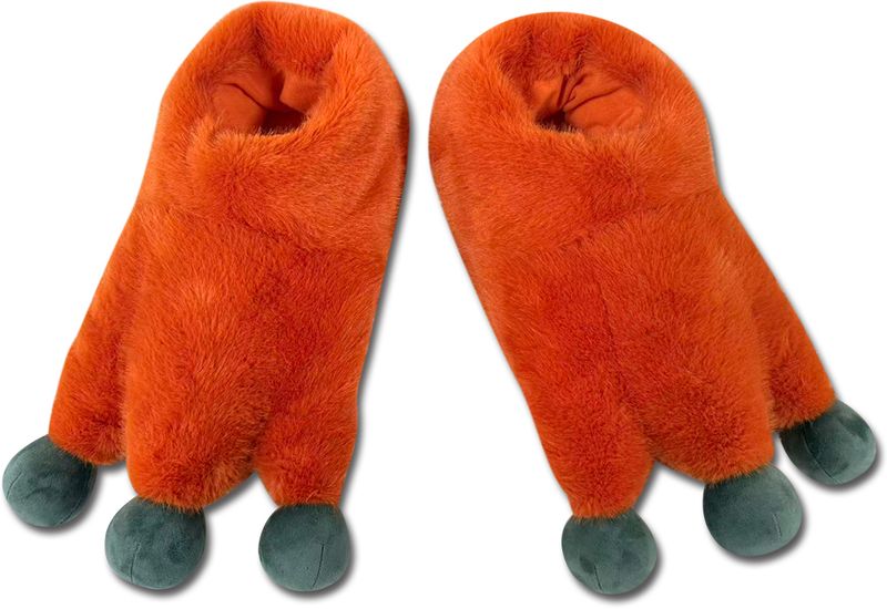 Delicious In Dungeon - Laios Frog Suit Style Plush Sandals