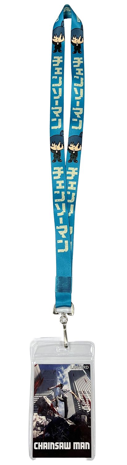 Chainsaw Man - Aki Chibi Lanyard