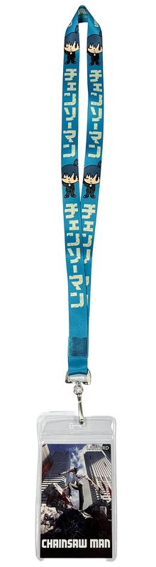 Chainsaw Man - Aki Chibi Lanyard