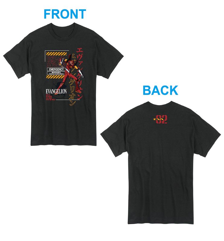 Evangelion New Movie - Eva 02 Men'S T-Shirt M
