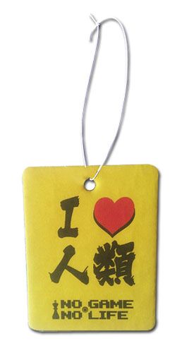 No Game No Life - I Love Humans Air Freshener