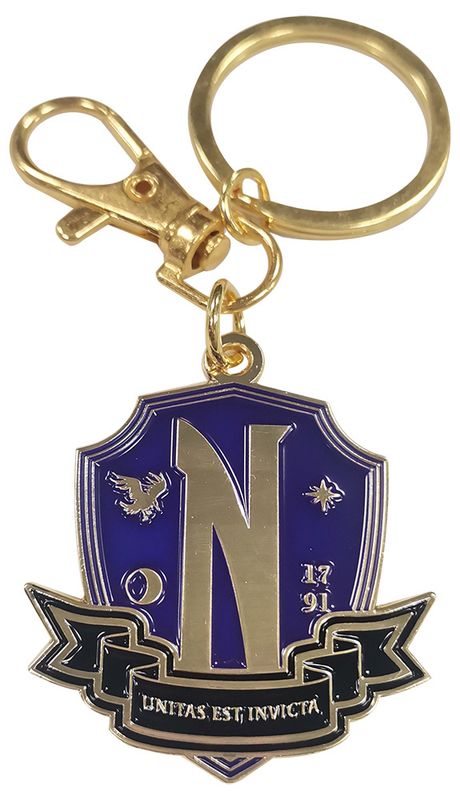 Wednesday - Nevermore Academy Keychain