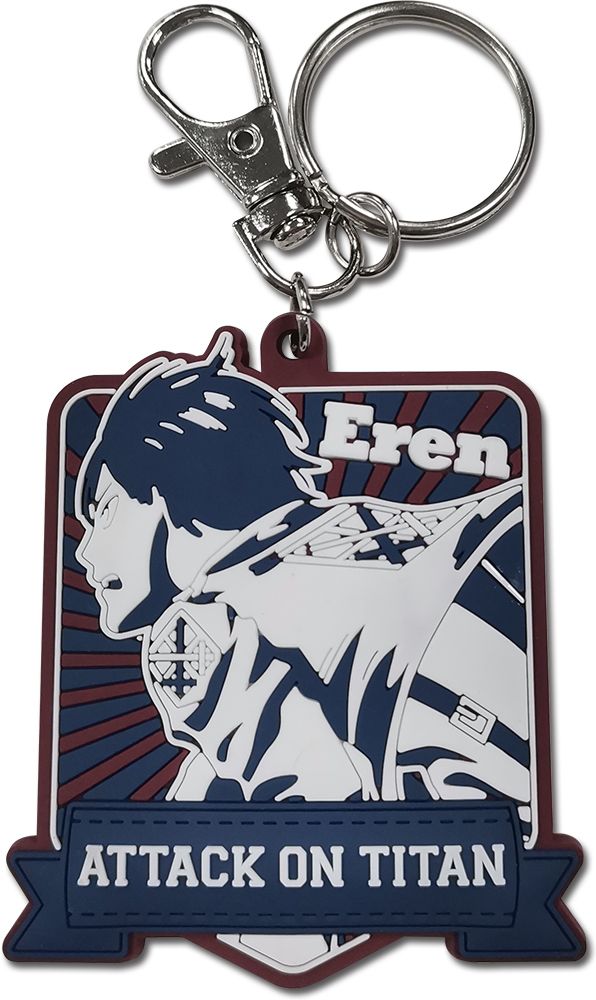 Attack On Titan Manga - Eren Yeager Pvc Keychain