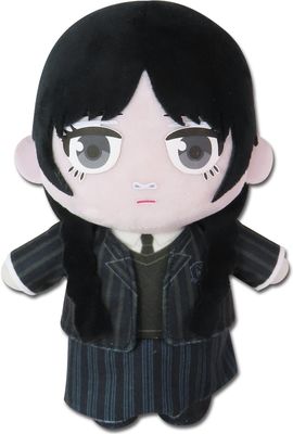 Wednesday - Wednesday Button Eyes Plush 8''