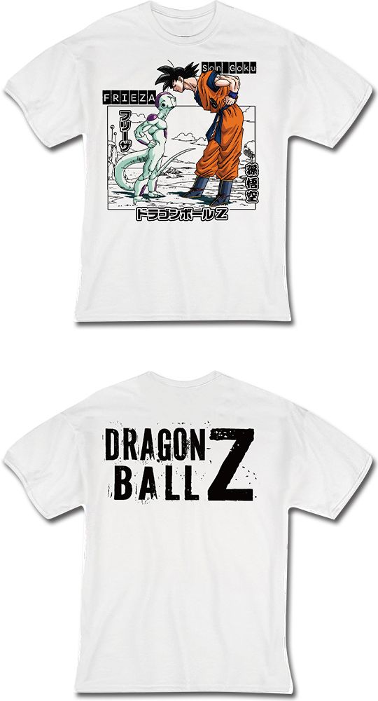 Dbz - Goku & Frieza White Men'S T-Shirt - Xs