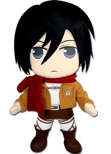 Attack On Titan - Mikasa Plush 18''