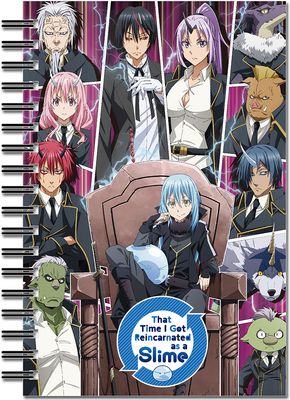 That Time I Got Reincarnated As A Slime S2- Key Art1 Hardcover Notebook