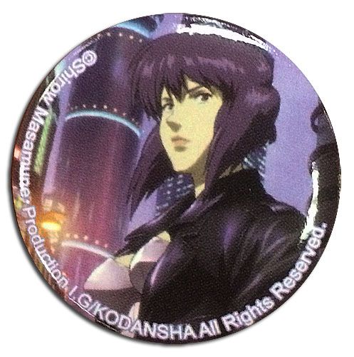 Ghost In The Shell - Motoko Cityspace Button