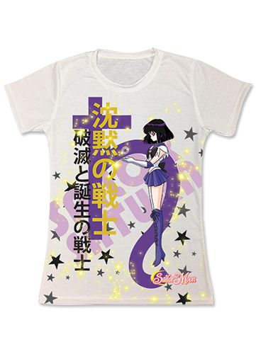Sailor Moon S - Saturn Dye Sublimation Jrs T-Shirt L