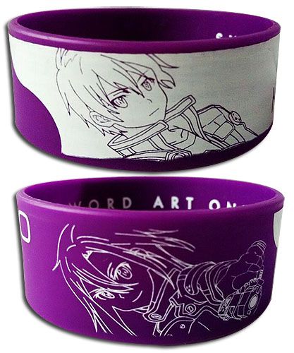 Sword Art Online Ii - Kirito + Kirito Pvc Wristband