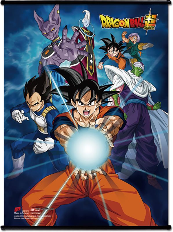 Dbs- Battle Of Gods Group03 Ss Wall Scroll