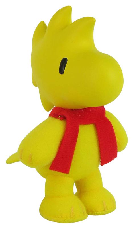 Peanuts - Woodstock Red Scarf Figurekey Plush 4''