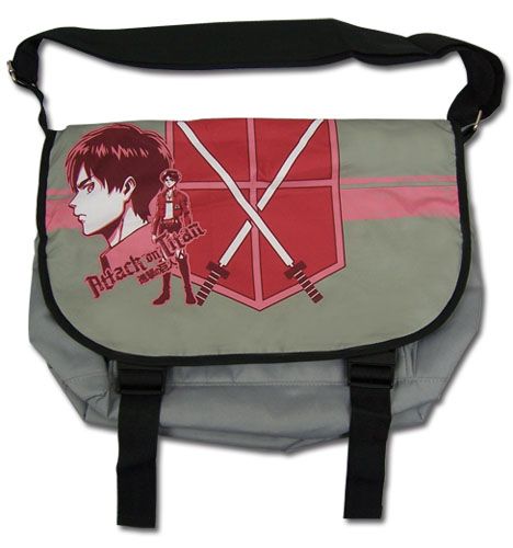 Attack On Titan - Eren Reb Messenger Bag