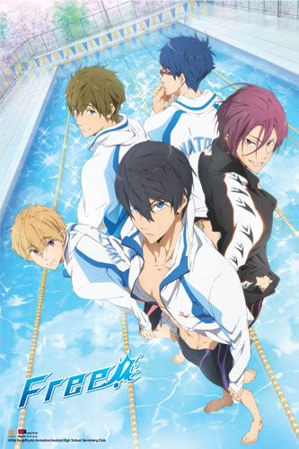 Free! - Group Paper Poster