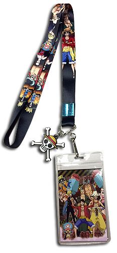 One Piece - Straw Hat Crew Line-Up Lanyard