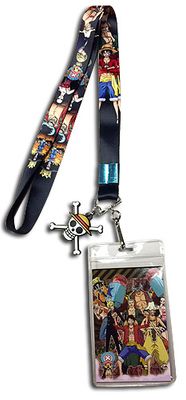 One Piece - Straw Hat Crew Line-Up Lanyard