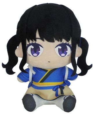 Lycoris Recoil - Takina Cafe Uniform #1 Sitting Pose Plush 7'' H Lycoris Recoil - Takina Cafe Uniform #1 Sitting Pose Plush 7'' H